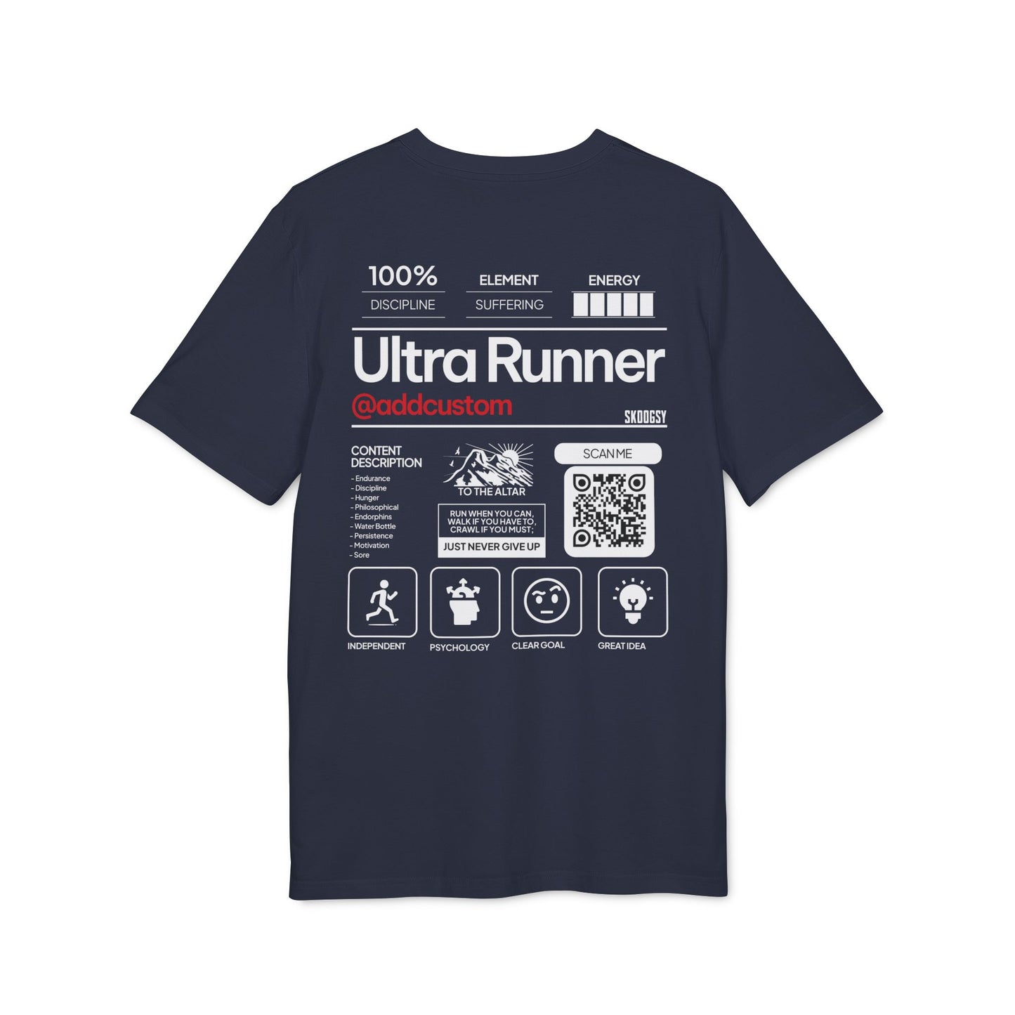 Ultra Runner (Add Custom), Premium T-Shirt