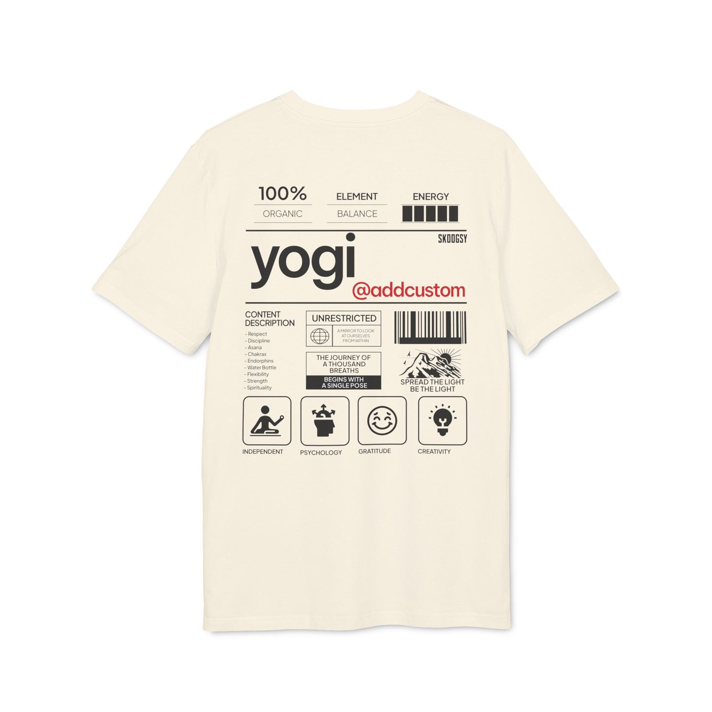 Yogi (Add Custom), Premium T-Shirt