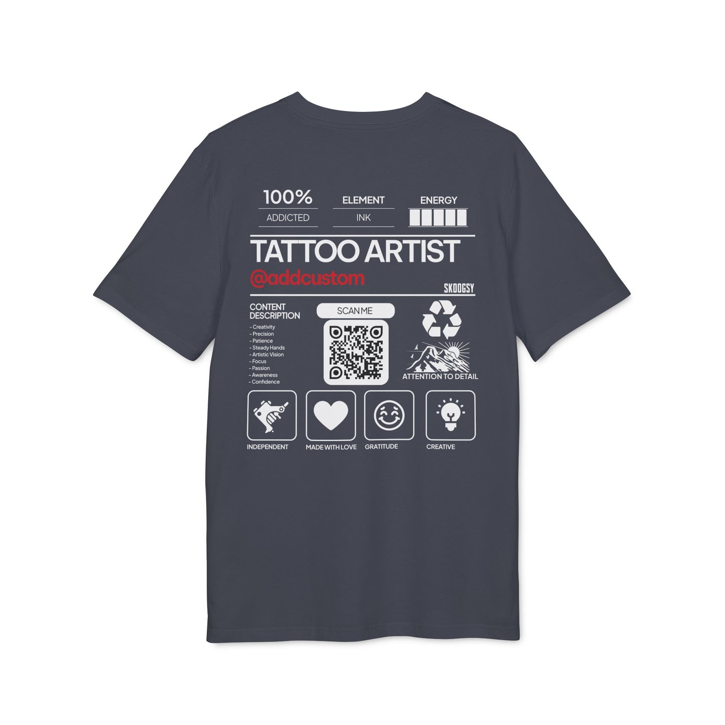 Tattoo Artist (Add Custom), Premium T-Shirt