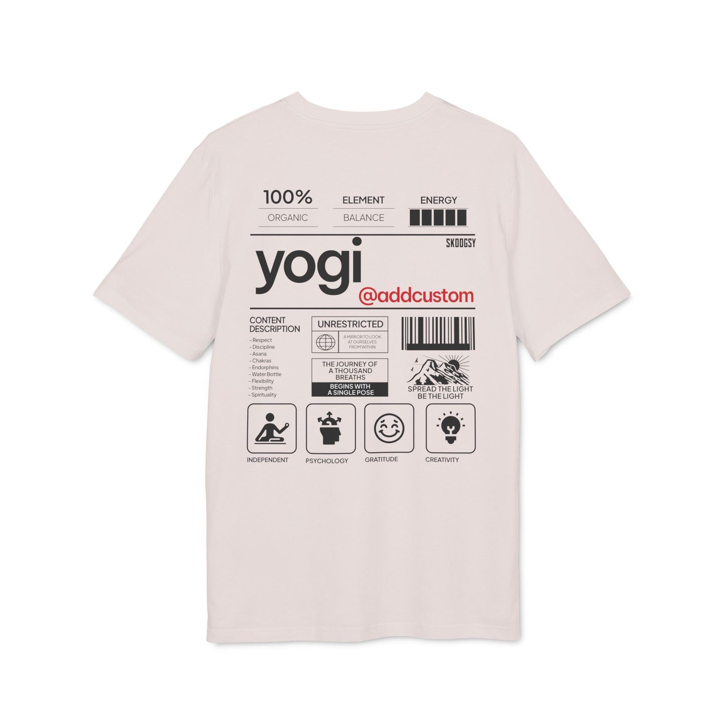 Yogi (Add Custom), Premium T-Shirt