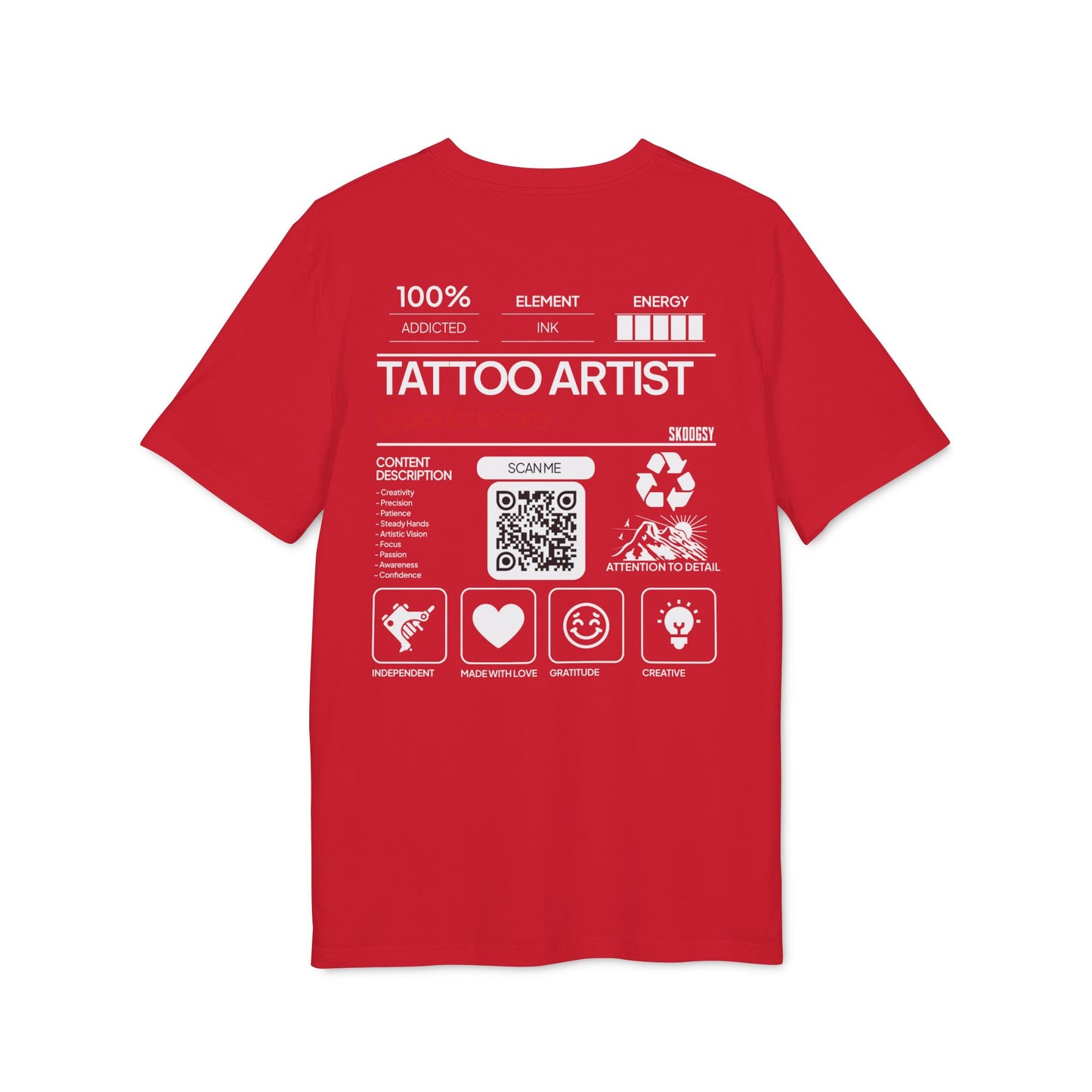 Tattoo Artist (Add Custom), Premium T-Shirt