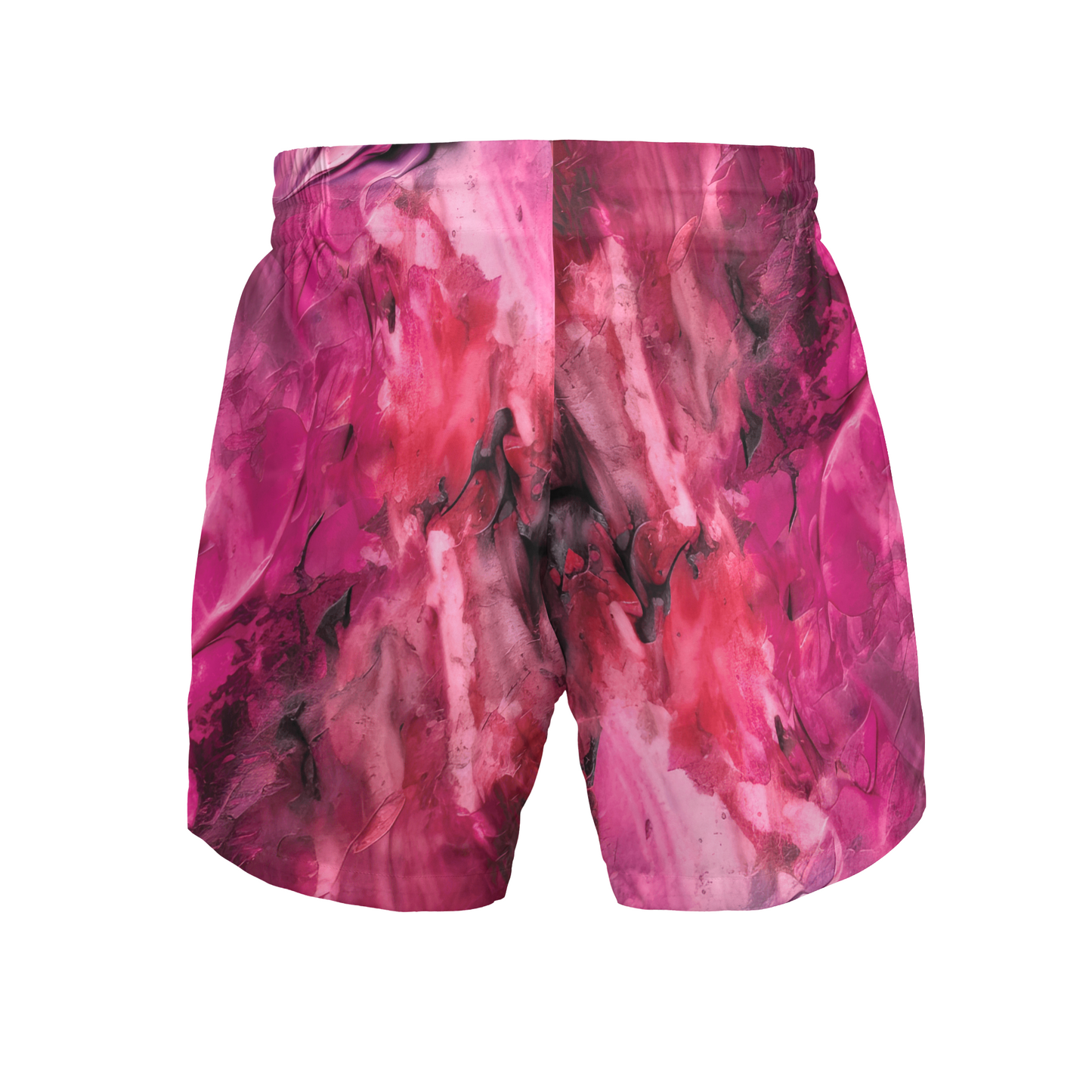 Custom MMA Shorts - Pink Abstract