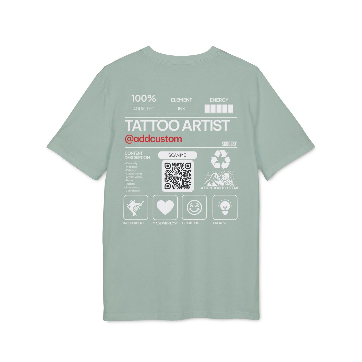 Tattoo Artist (Add Custom), Premium T-Shirt