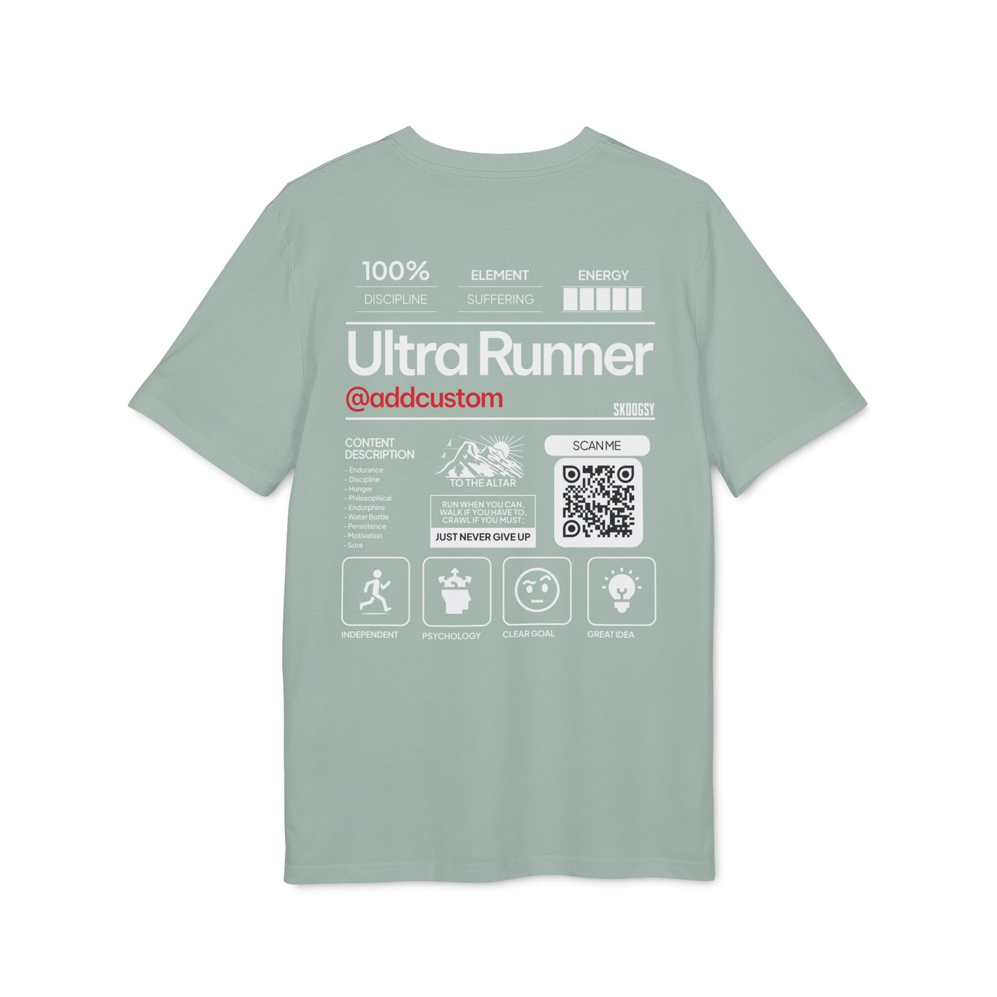 Ultra Runner (Add Custom), Premium T-Shirt