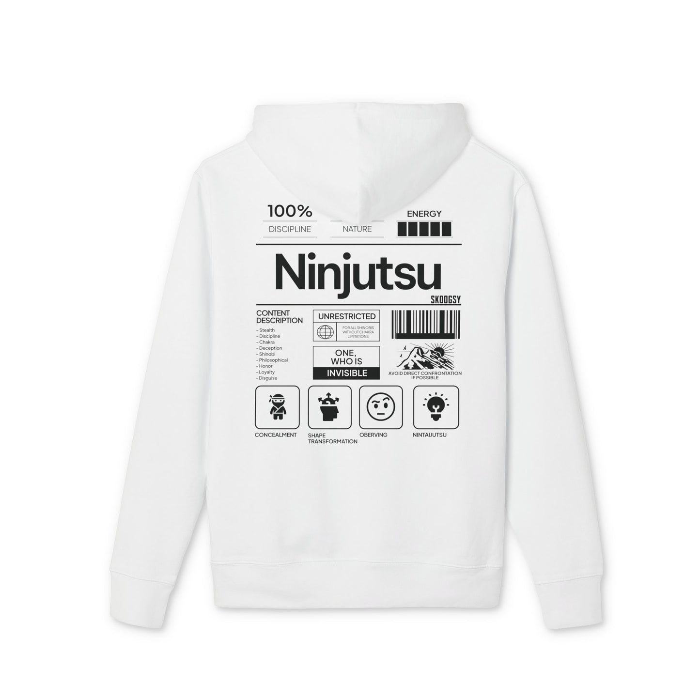 Ninjutsu, Premium Hoodie