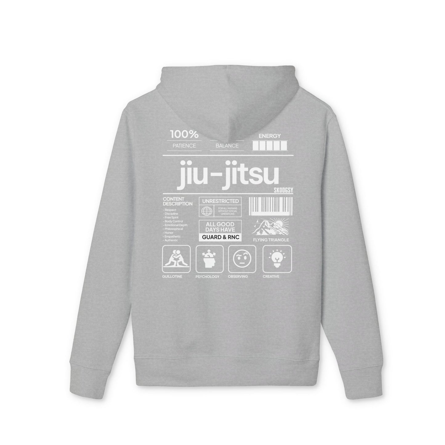 Jiu-Jitsu, Premium Hoodie