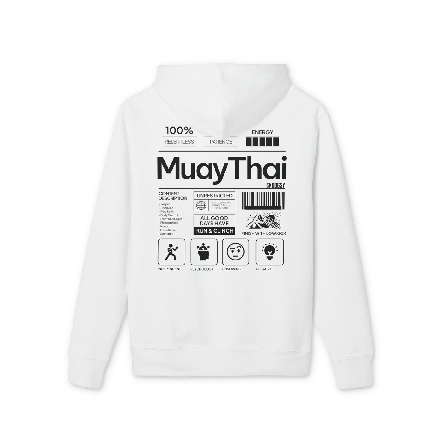 Muay Thai, Premium Hoodie