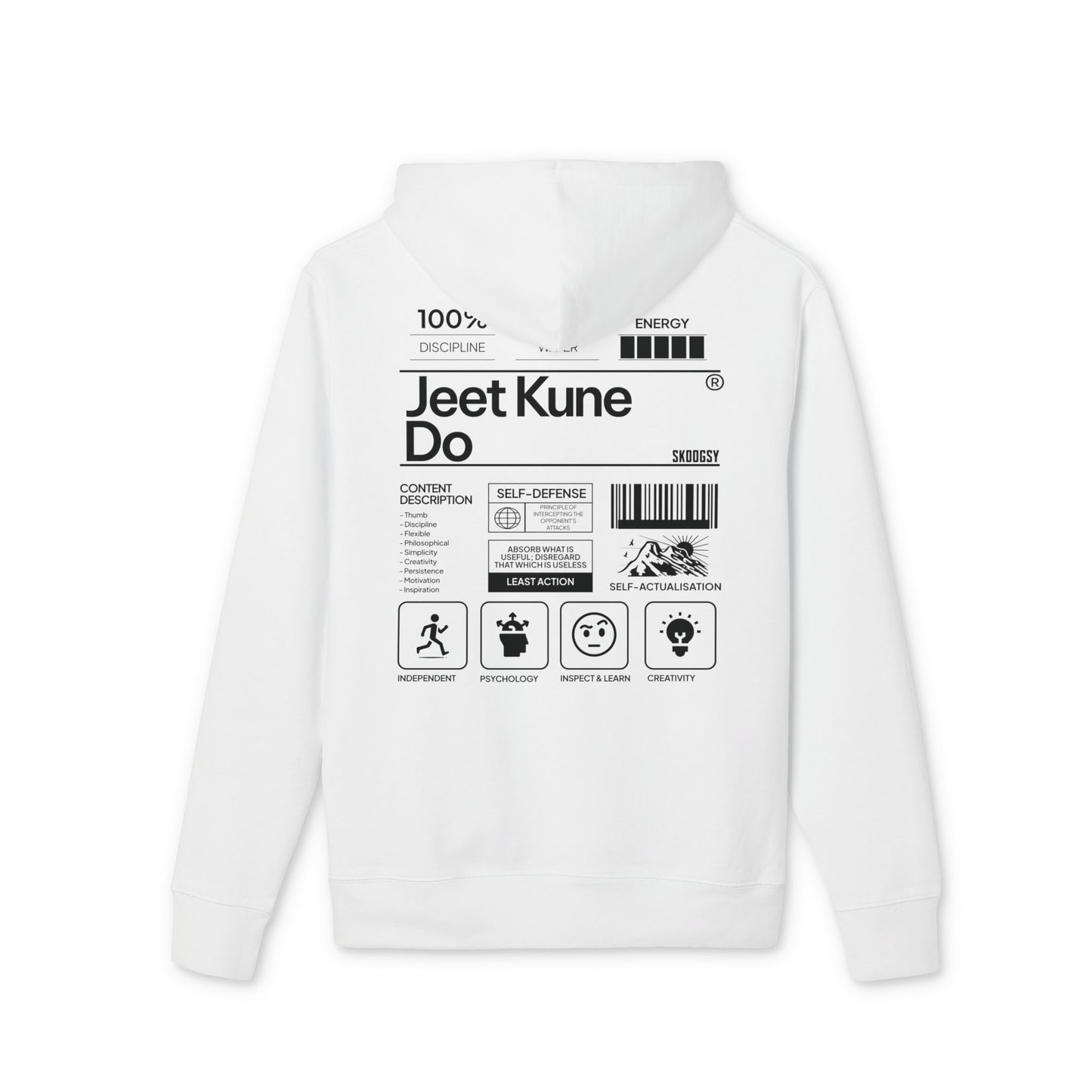 Jeet Kune Do, Premium Hoodie