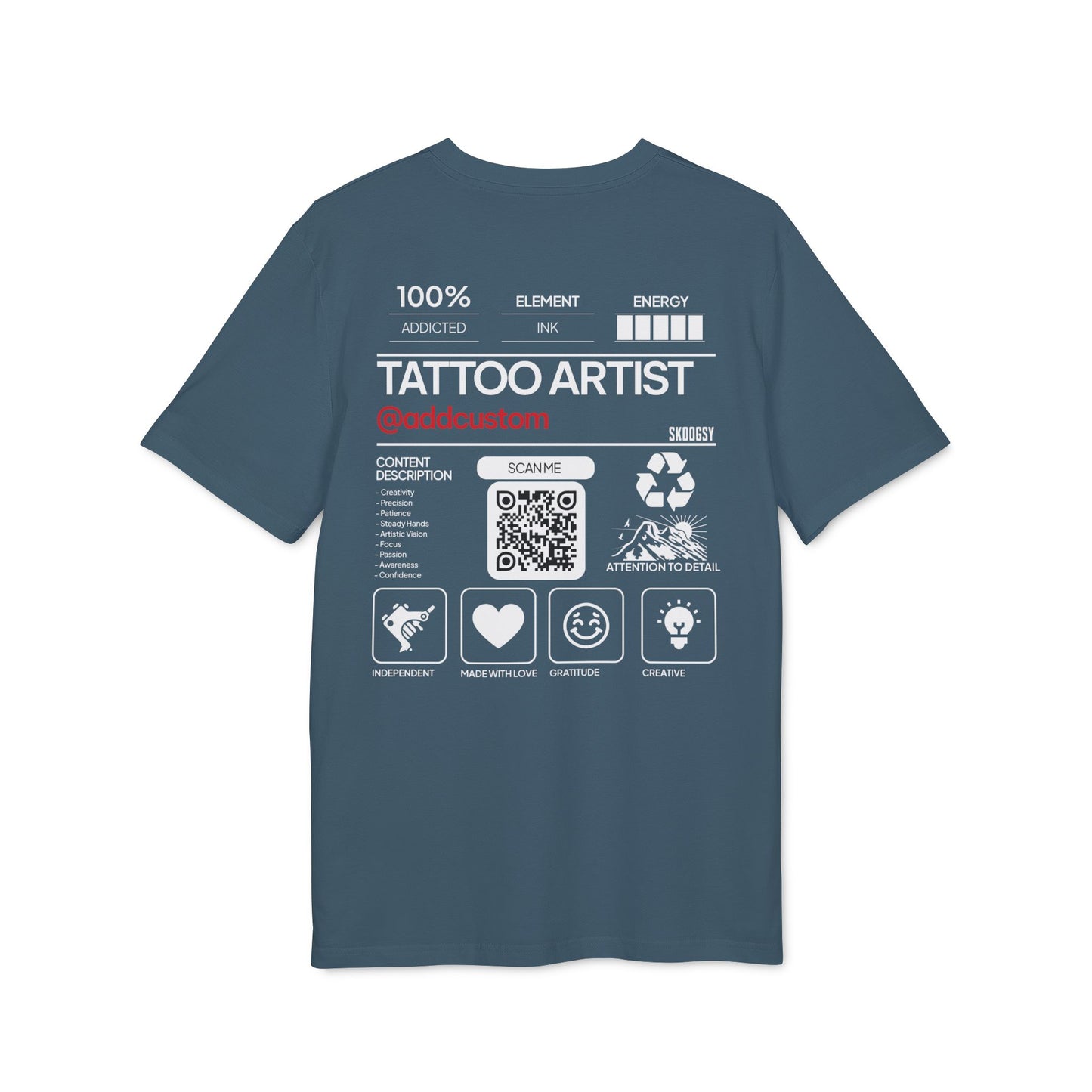 Tattoo Artist (Add Custom), Premium T-Shirt