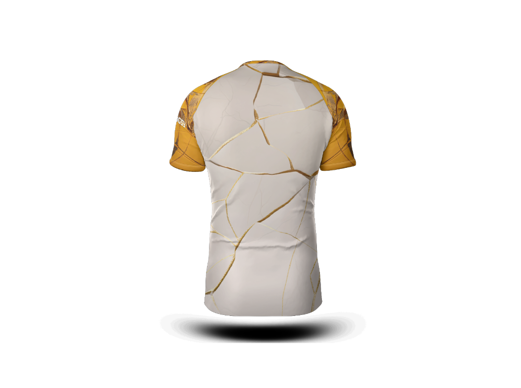 Custom MMA Rashguard - Kintsugi