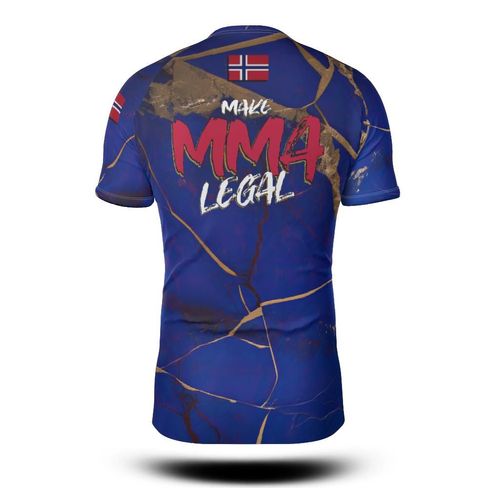 Make MMA Legal in Norway - Rashguard