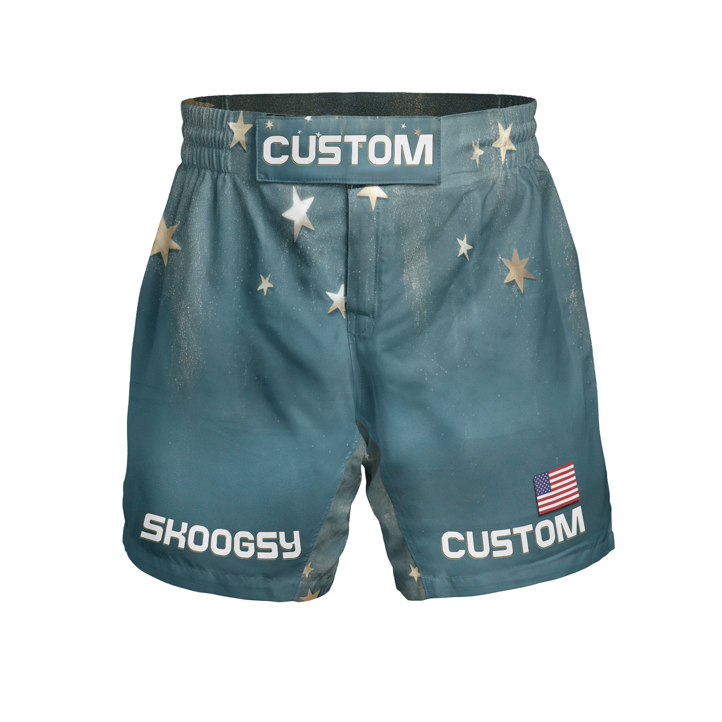 Custom MMA Shorts - North Star