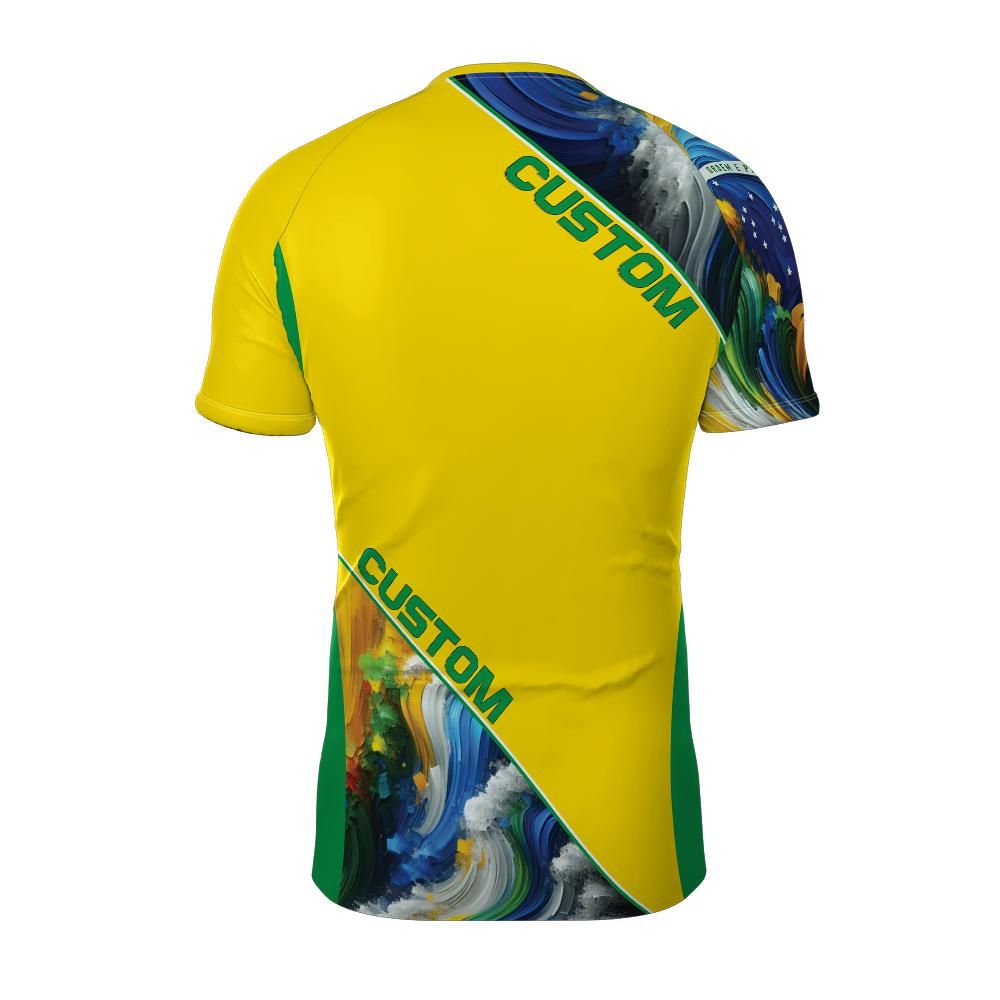 Custom MMA Rashguard - Brazil