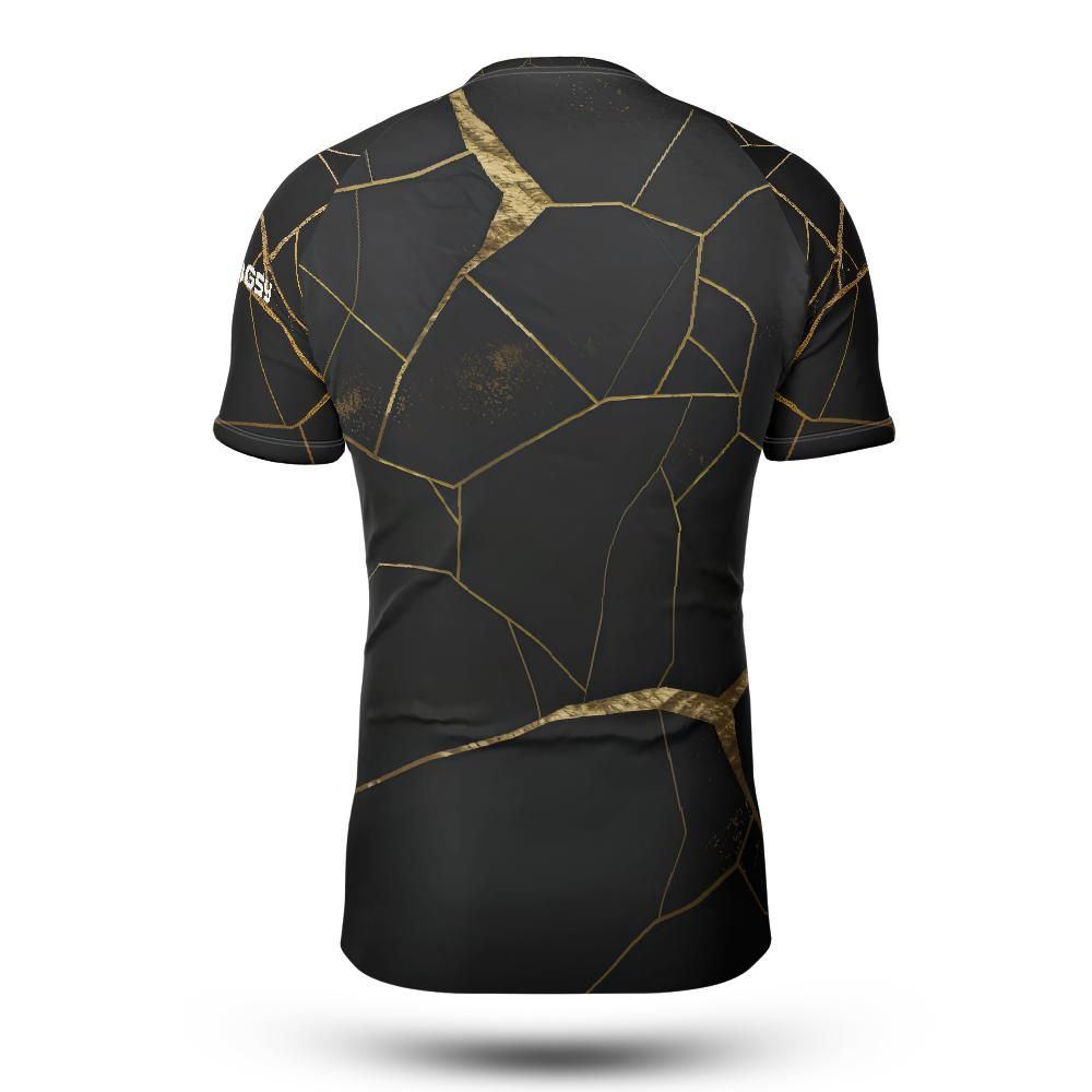 Custom MMA Rashguard - Kintsugi