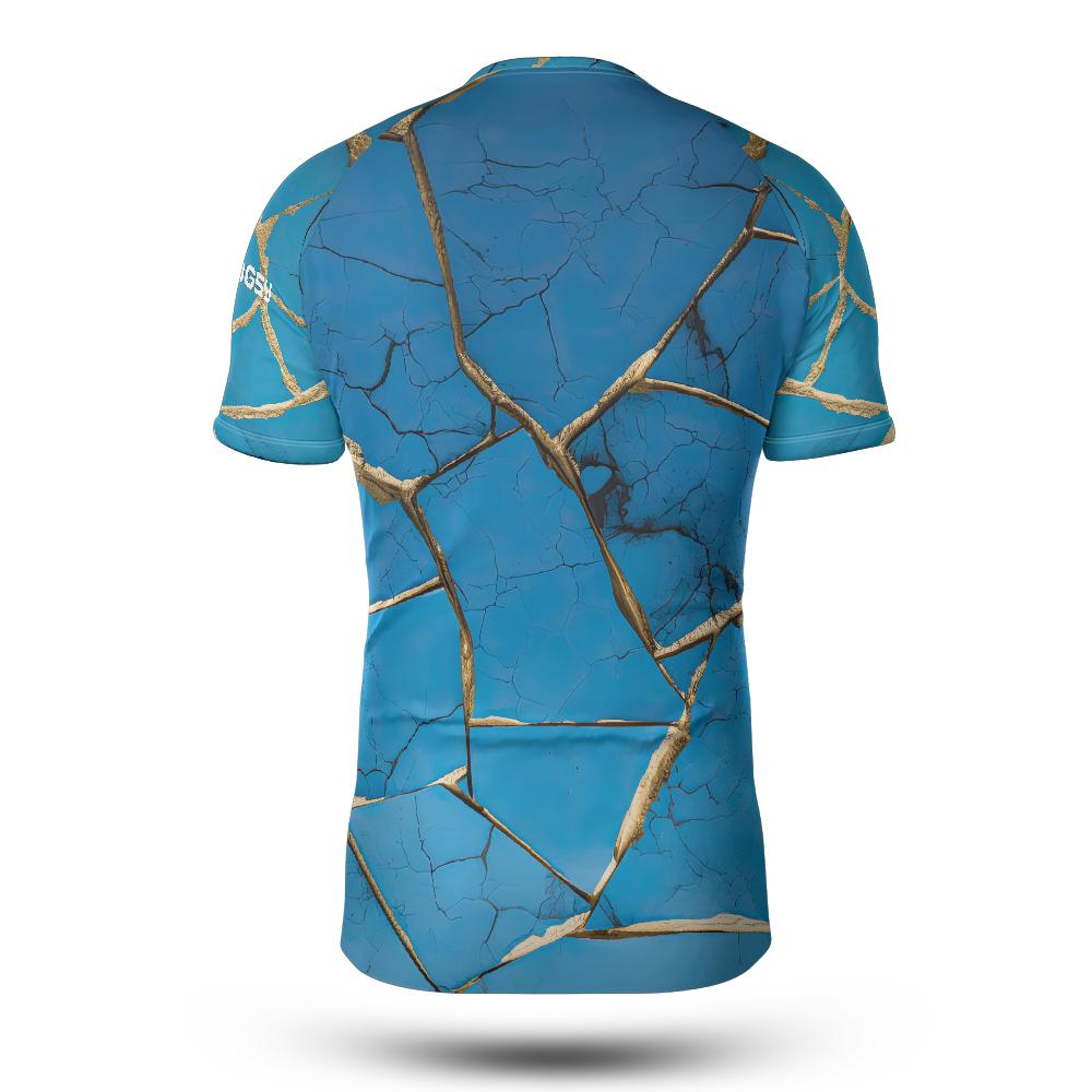 Custom MMA Rashguard - Kintsugi