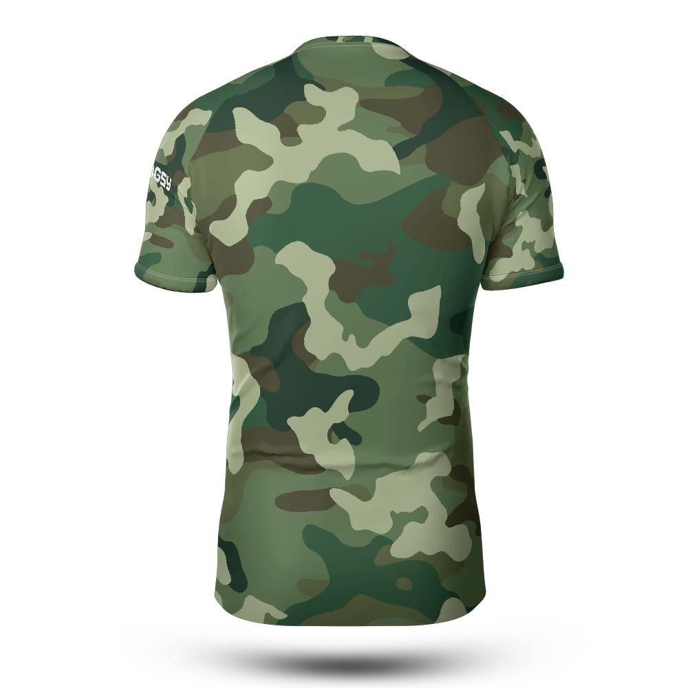 Custom MMA Rashguard - Camo