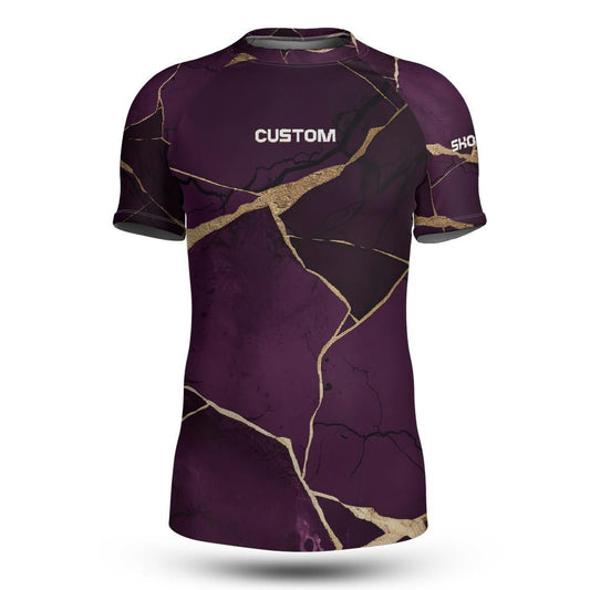 Custom MMA Rashguard - Kintsugi