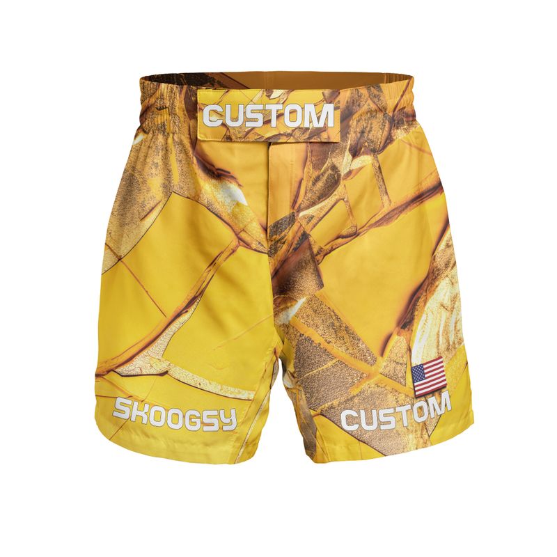 Custom MMA Shorts - Kintsugi