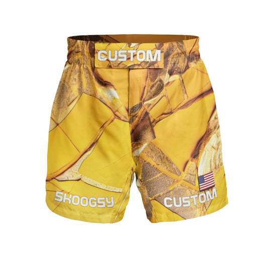 Custom MMA Shorts - Kintsugi