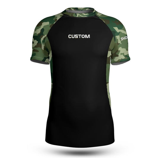 Custom MMA Rashguard - Camo