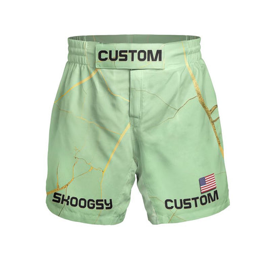 Custom MMA Shorts - Kintsugi