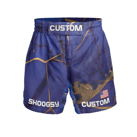 Custom MMA Shorts - Kintsugi