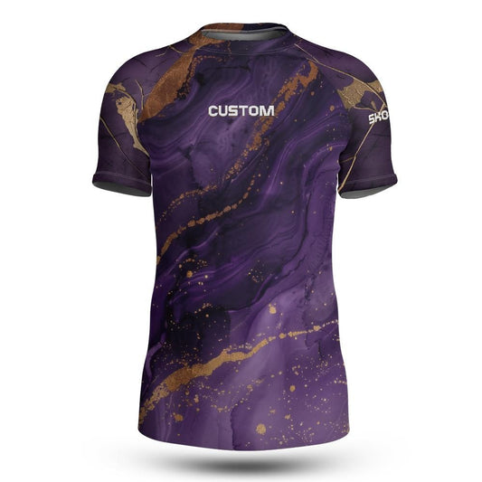 Custom MMA Rashguard - Kintsugi