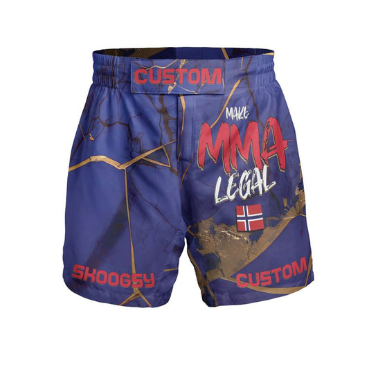 Custom MMA Shorts - Make MMA Legal in Norway