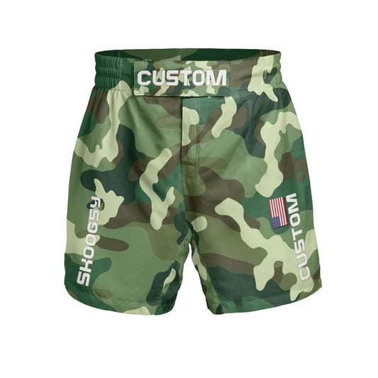 Custom MMA Shorts - Camo