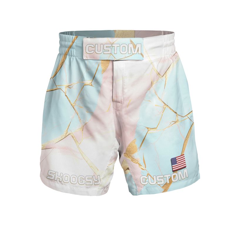 Custom MMA Shorts - Kintsugi