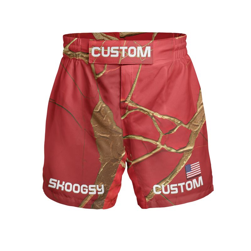 Custom MMA Shorts - Kintsugi