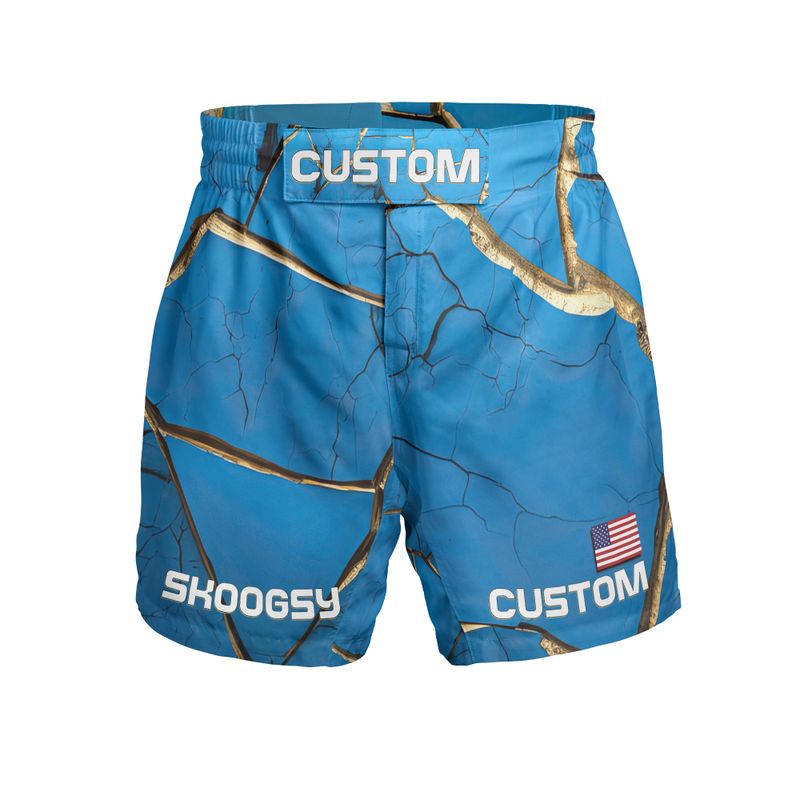 Custom MMA Shorts - Kintsugi