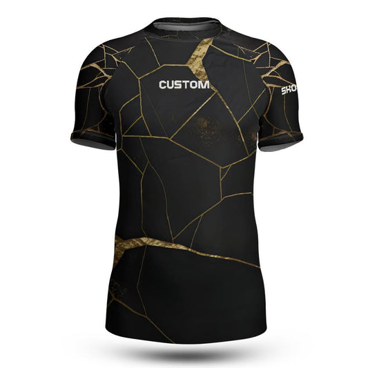 Custom MMA Rashguard - Kintsugi