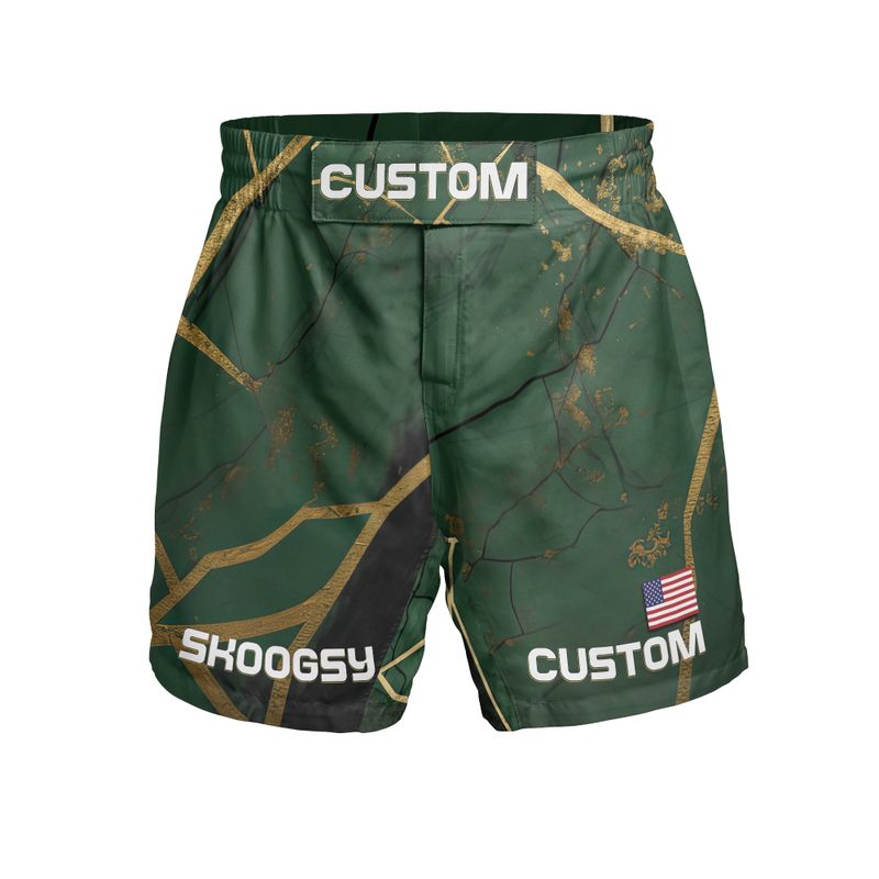 Custom MMA Shorts - Kintsugi