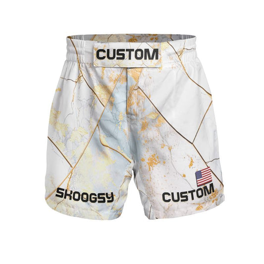 Custom MMA Shorts - Kintsugi
