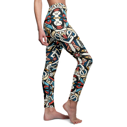 Penguin Carousel Leggings