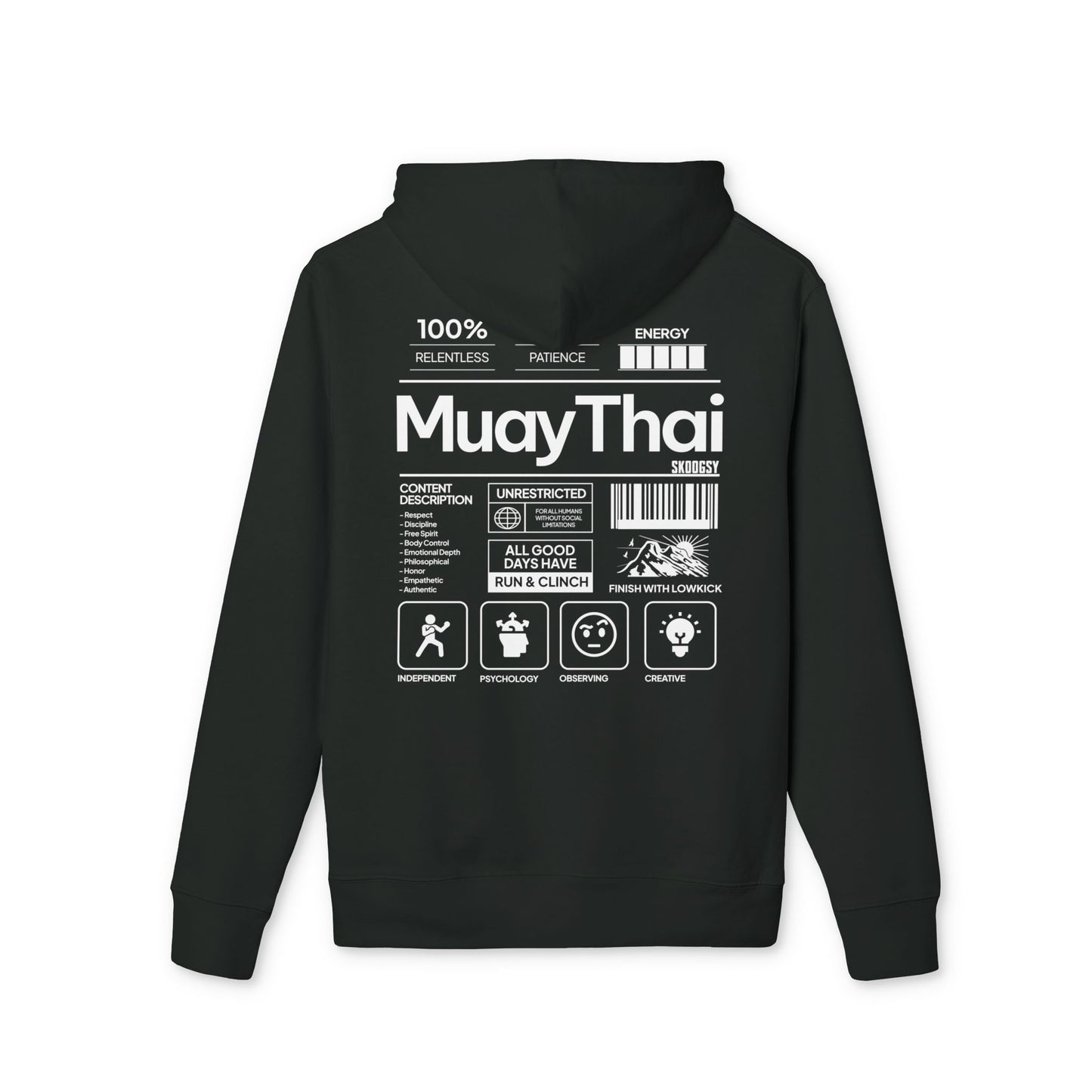 Muay Thai, Premium Hoodie