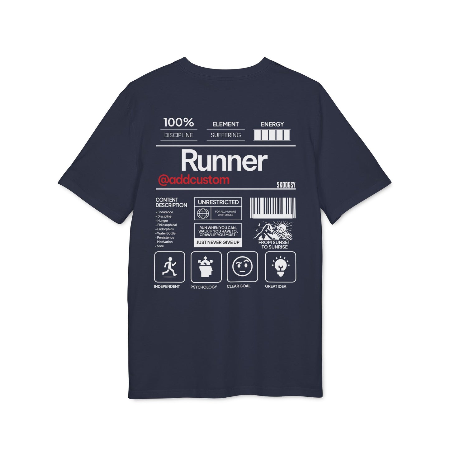 Runner (Add Custom), Premium T-Shirt