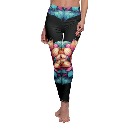 Rainbow Flower Leggings