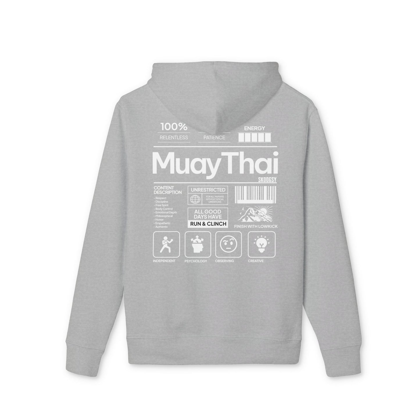 Muay Thai, Premium Hoodie