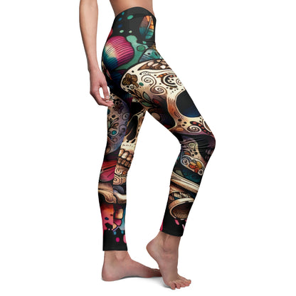 Star Sugar Skull Leggings