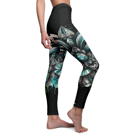 Ice Flower Leggings