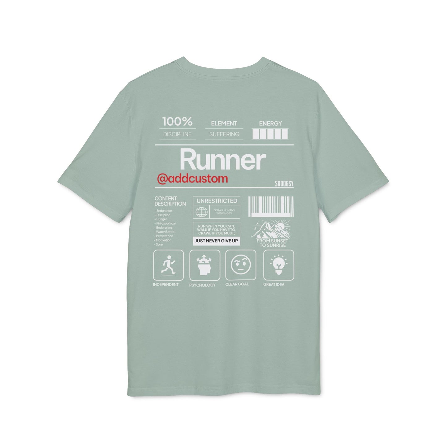 Runner (Add Custom), Premium T-Shirt