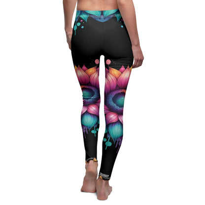 Rainbow Flower Leggings