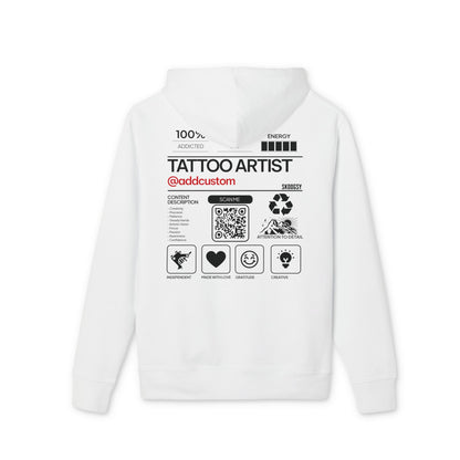 Tattoo Artist (Add Custom), Premium Hoodie