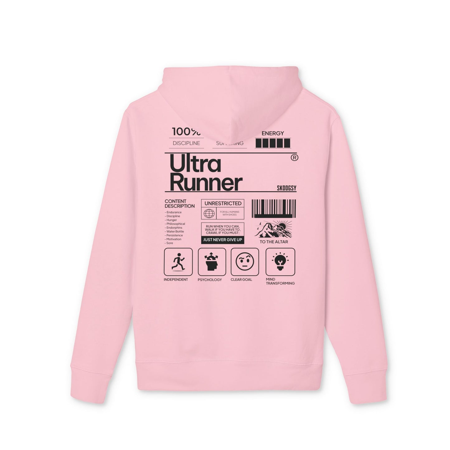 Ultra Runner, Premium Hoodie