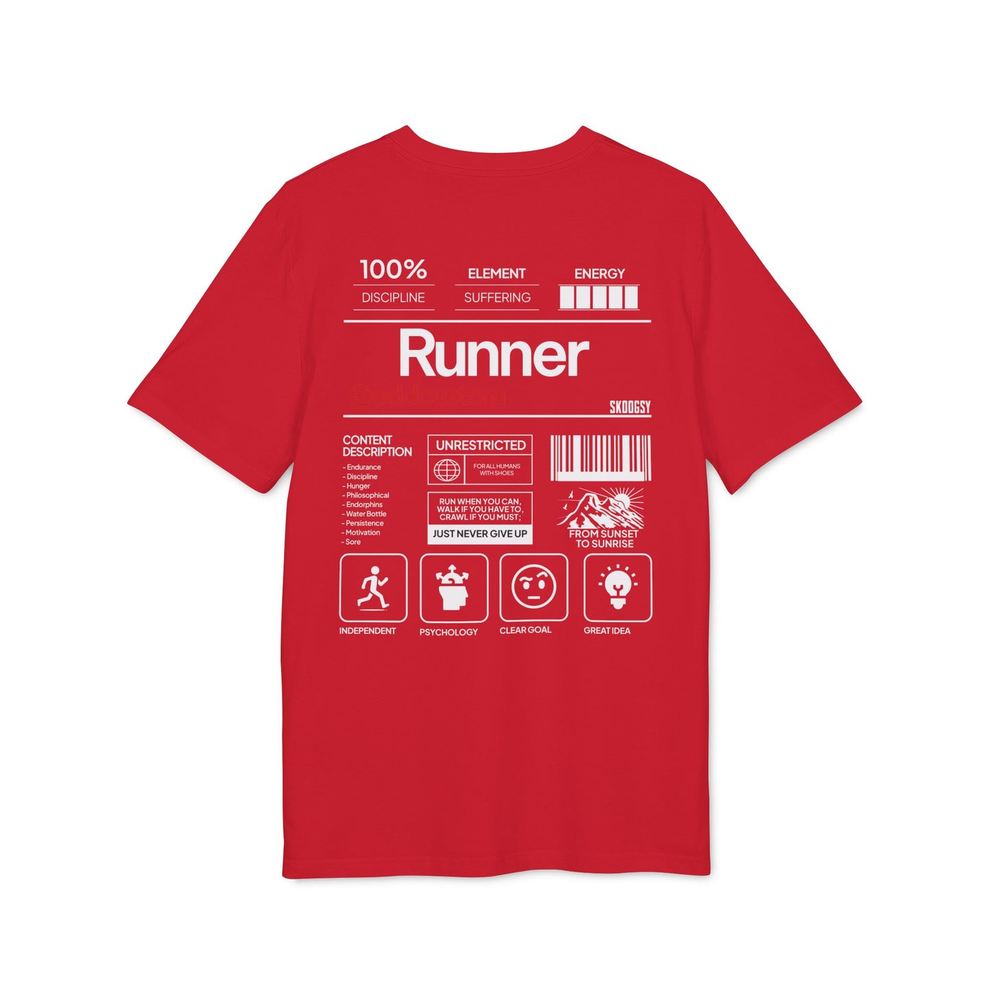 Runner (Add Custom), Premium T-Shirt