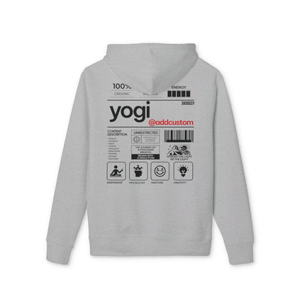 Yogi (Add Custom), Premium Hoodie