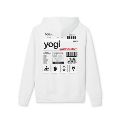 Yogi (Add Custom), Premium Hoodie