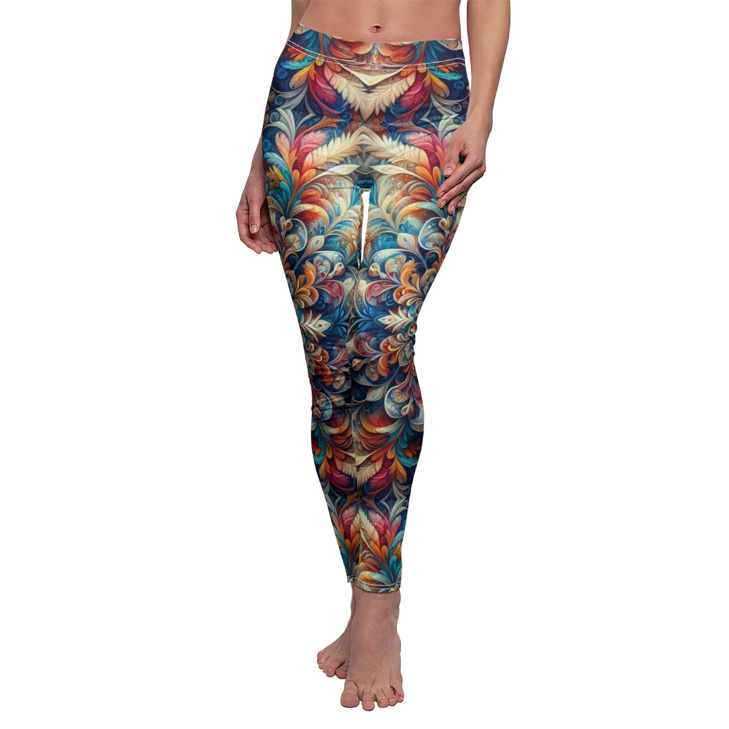 Winter-bloom Leggings